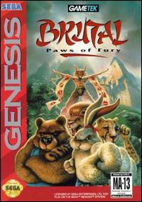 Imagen del juego Brutal: Paws Of Fury para Megadrive