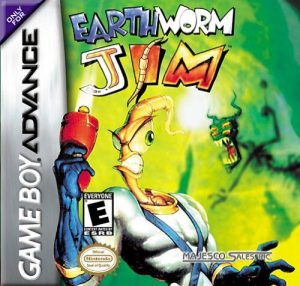 Imagen del juego Earthworm Jim para Game Boy Advance