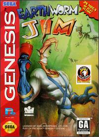 Imagen del juego Earthworm Jim para Megadrive