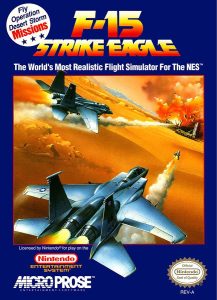 Imagen del juego F-15 Strike Eagle para Nintendo