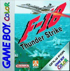 Imagen del juego F-18 Thunderstrike para Game Boy Color