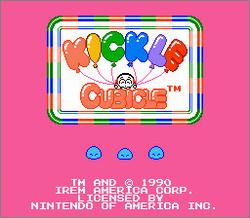 Imagen del juego Kickle Cubicle para Nintendo