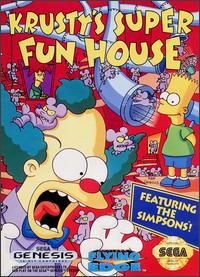 Imagen del juego Krusty's Super Fun House para Megadrive