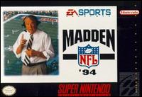 Imagen del juego Madden Nfl '94 para Super Nintendo