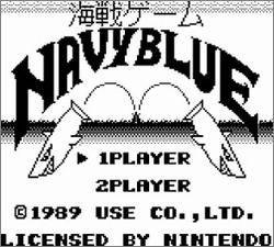 Imagen del juego Navy Blue para Game Boy