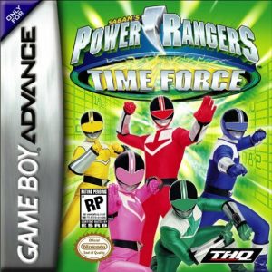 Imagen del juego Power Rangers Time Force para Game Boy Advance