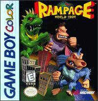 Imagen del juego Rampage World Tour para Game Boy Color