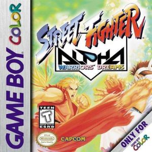 Imagen del juego Street Fighter Alpha para Game Boy Color