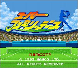 Imagen del juego Super Family Tennis (japonés) para Super Nintendo