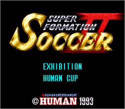 Imagen del juego Super Formation Soccer Ii (japonés) para Super Nintendo